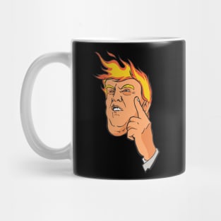 Trump Hair Fire Mug